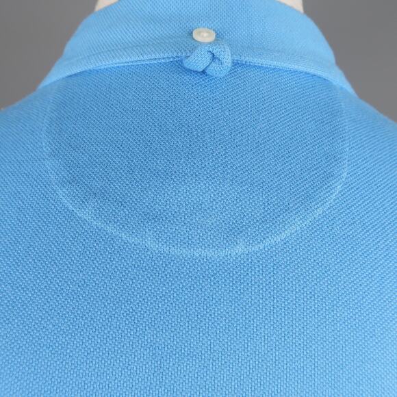 BLACK FLEECE Size XS Blue Pique Button Down Collar POLO - Picture 6 of 7